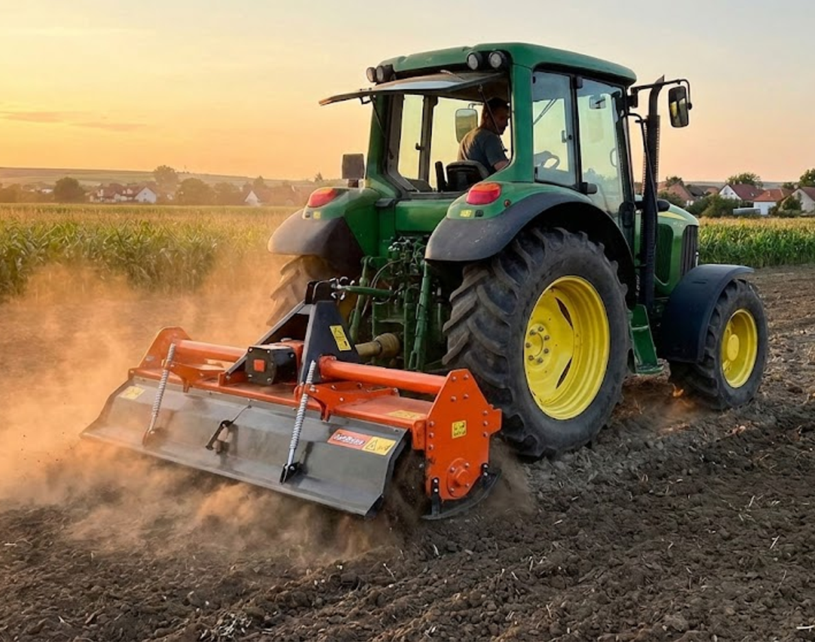 Tractor Rotavator